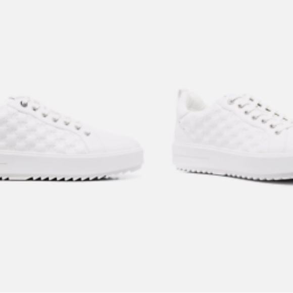 BNWT Michael Kors Emmett Lace-up Embossed Sneakers - Picture 4 of 8